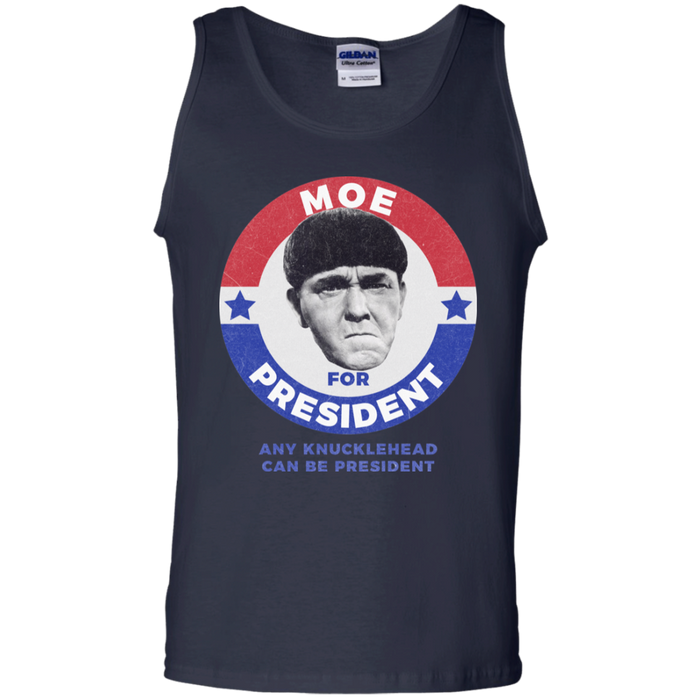 Three Stooges Moe For President Tank Top