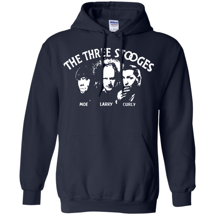 Three Stooges Pullover Hoodie Classic Opening Credits