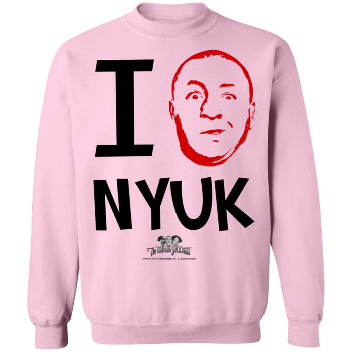 Three Stooges Curly I Love NYUK Pullover Sweatshirt