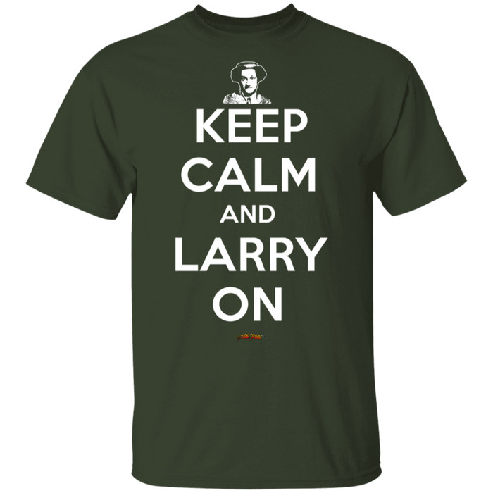 Three Stooges Keep Calm And Larry On T-Shirt