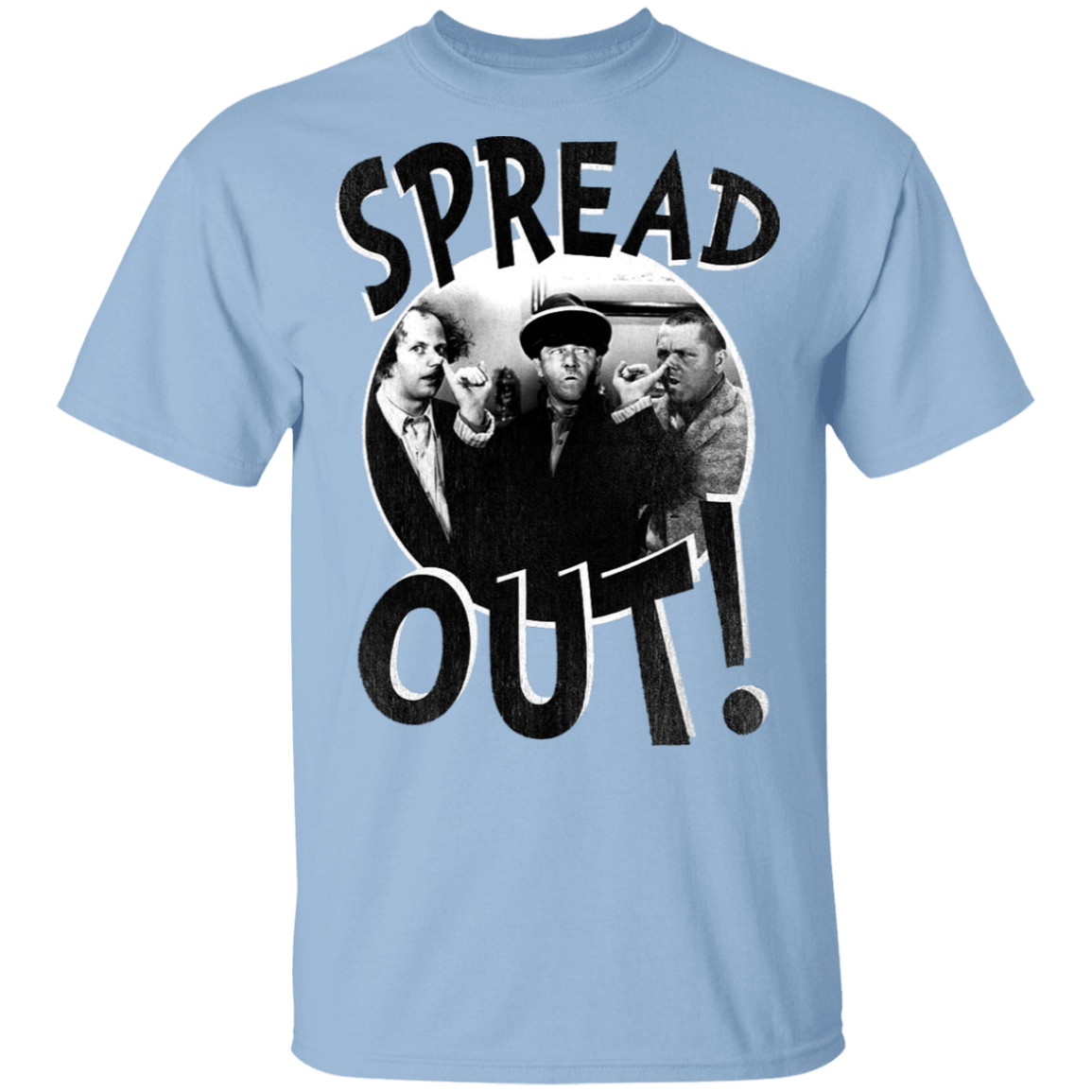 protektor svovl lyserød Three Stooges Spread Out T-Shirt — The Three Stooges Official Store -  Shopknuckleheads