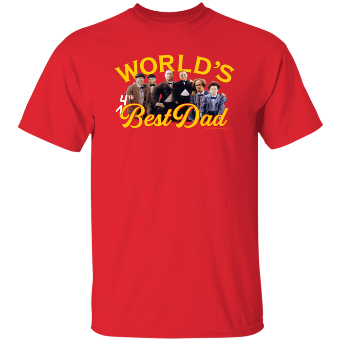 Three Stooges World's Best Dad T-Shirt