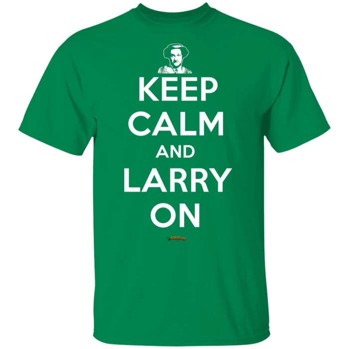Three Stooges Keep Calm And Larry On T-Shirt