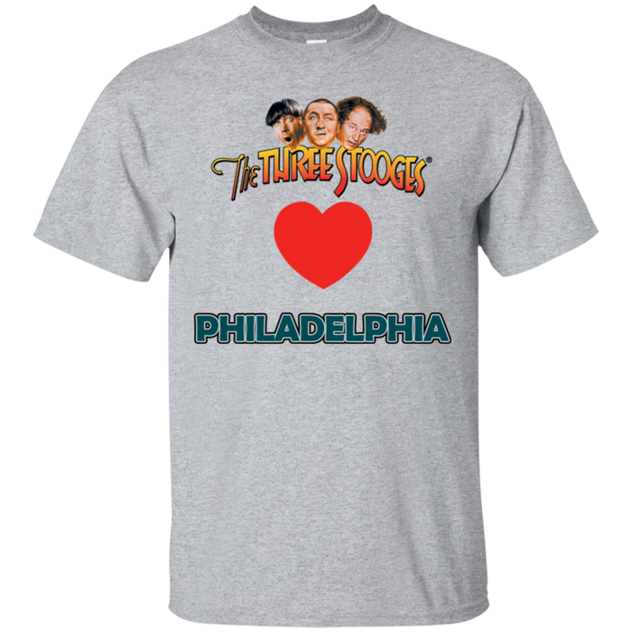 Three Stooges Love Philadelphia Heart T-Shirt