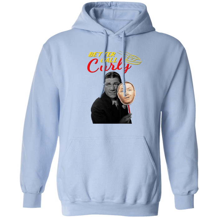 Three Stooges Better Call Curly W/ Shemp Premium  Pullover Hoodie