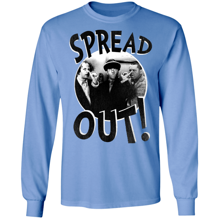 Three Stooges Spread Out Long Sleeve T-Shirt