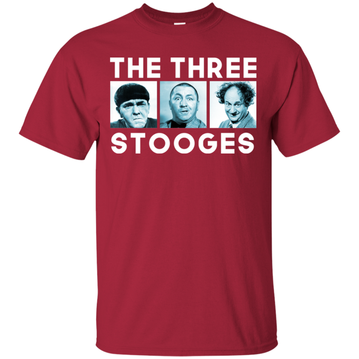 Three Stooges Three Squares T-Shirt