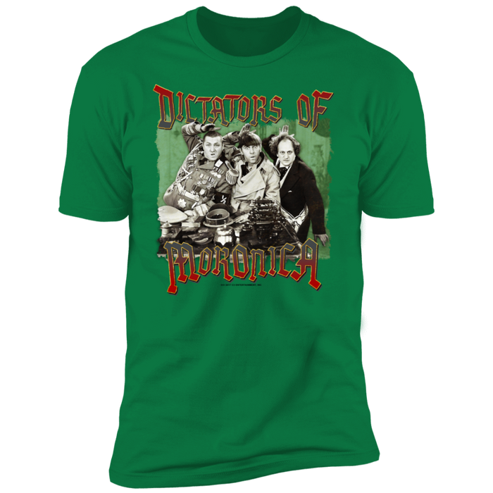 Three Stooges Dictators Of Moronica Premium Short Sleeve T-Shirt