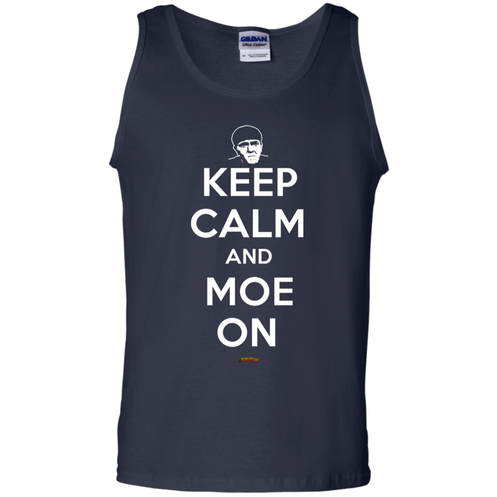 Three Stooges Keep Calm And Moe On Tank Top