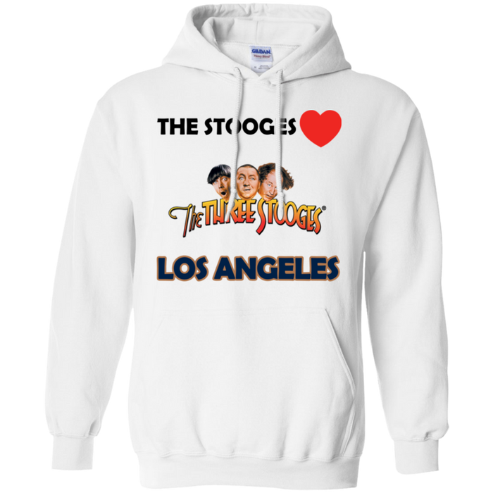 Three Stooges Love Los Angeles Hoodie