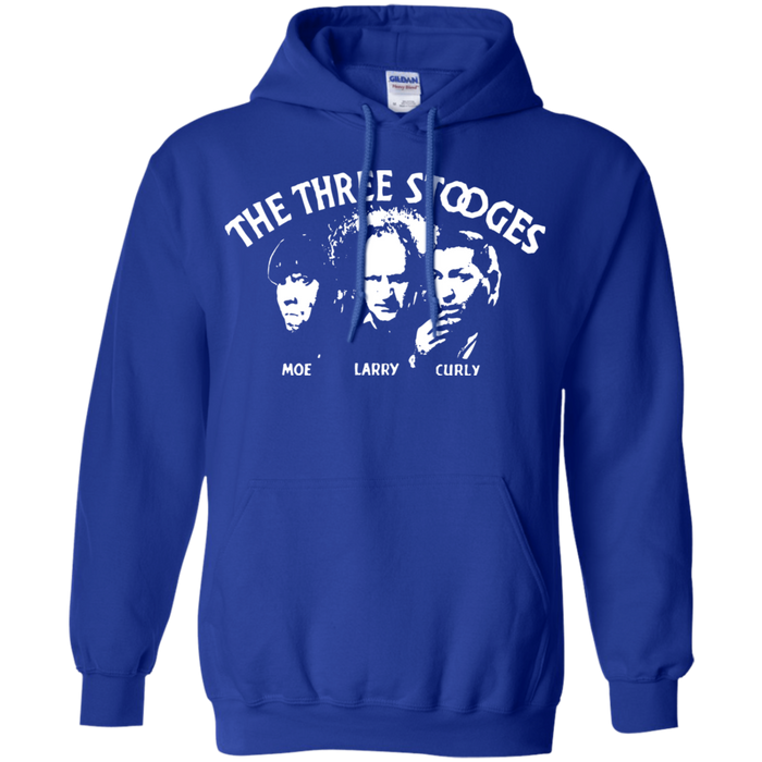 Three Stooges Pullover Hoodie Classic Opening Credits