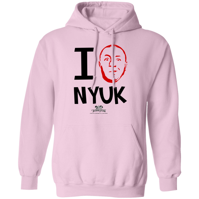 Three Stooges Curly I Love NYUK Pullover Hoodie