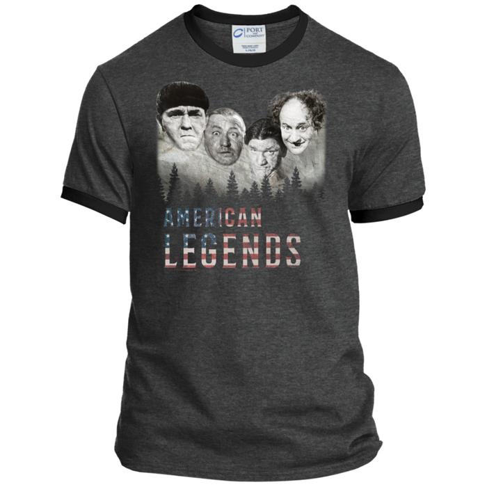 Three Stooges American Legends Ringer Tee