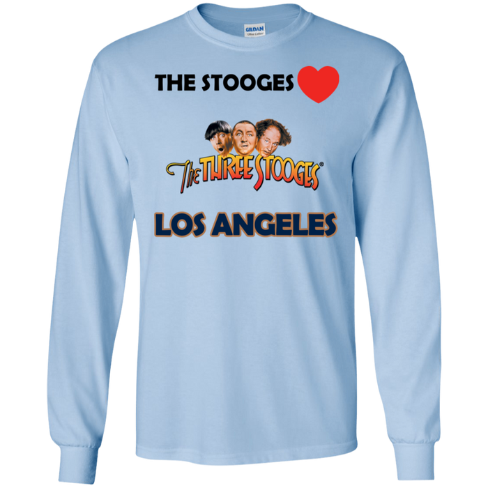 Three Stooges Love Los Angeles Long Sleeve Shirt