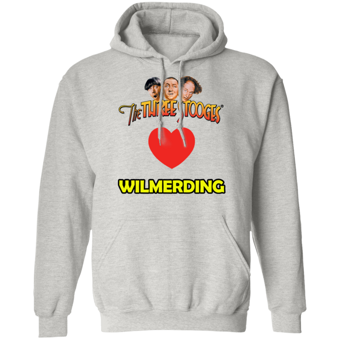 Three Stooges Love Wilmerding Pullover Hoodie
