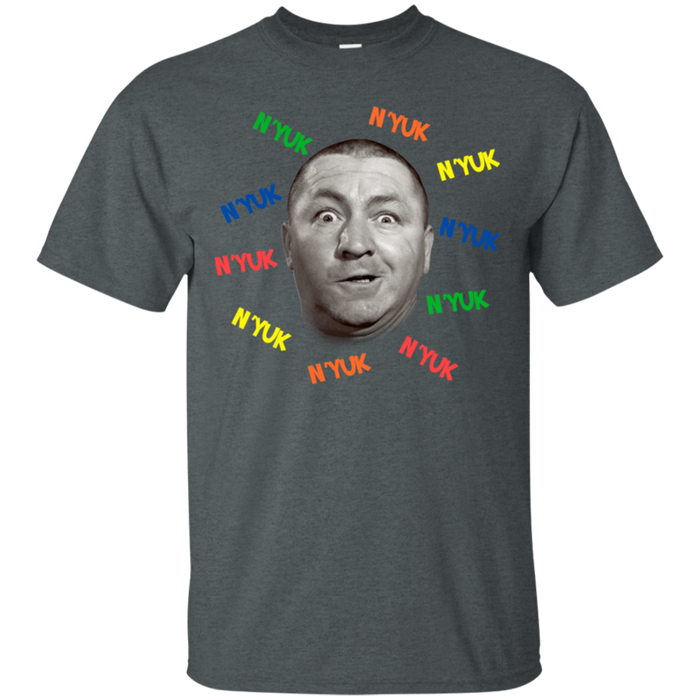 Three Stooges Curly Retro Nyuk T-Shirt