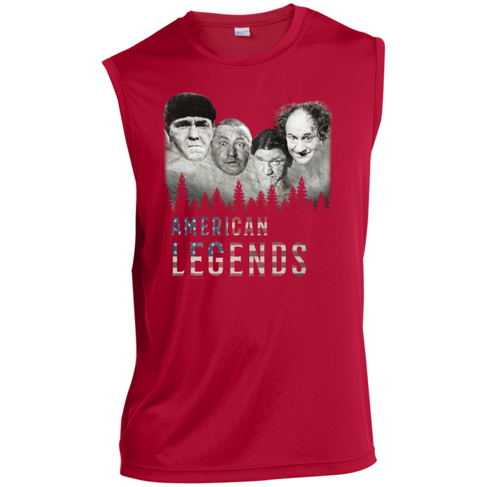 Three Stooges American Legends Sleeveless Performance Tee