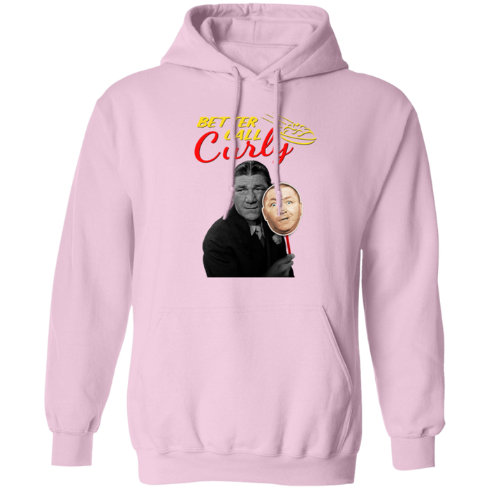 Three Stooges Better Call Curly W/ Shemp Premium  Pullover Hoodie