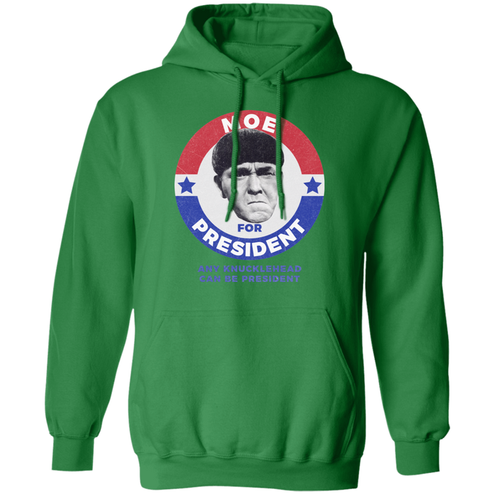 Three Stooges Moe For President Pullover Hoodie