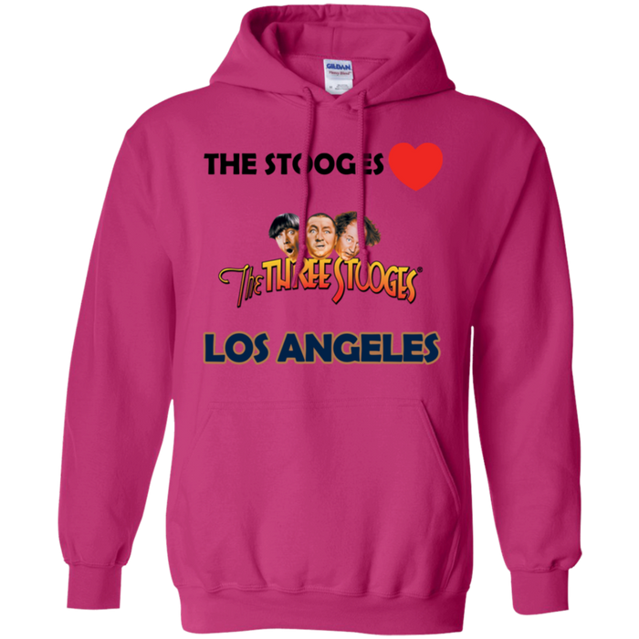 Three Stooges Love Los Angeles Hoodie