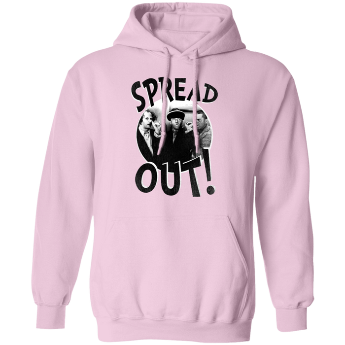 Three Stooges Spread Out Pullover Hoodie Sweatshirt