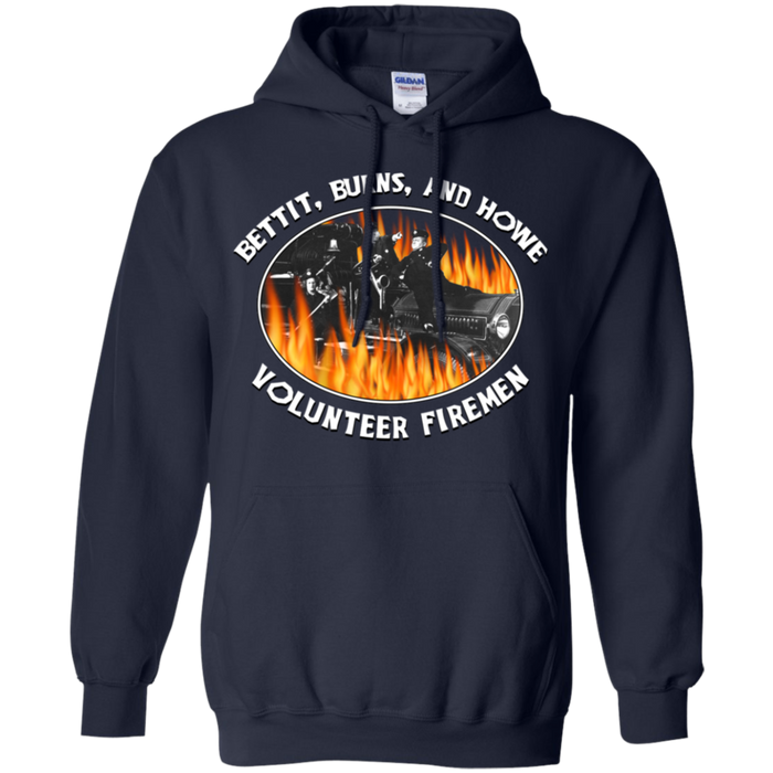 Three Stooges Pullover Hoodie Volunteer Firemen