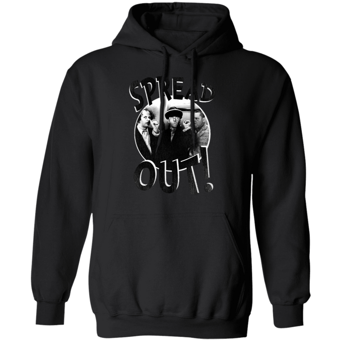 Three Stooges Spread Out Pullover Hoodie Sweatshirt