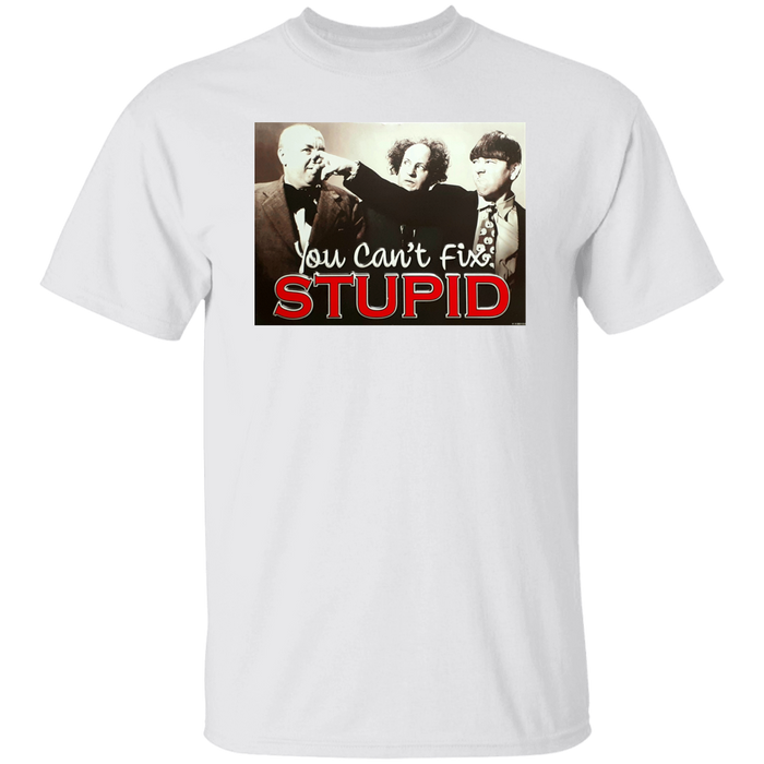 Three Stooges You Can't Fix Stupid T-Shirt