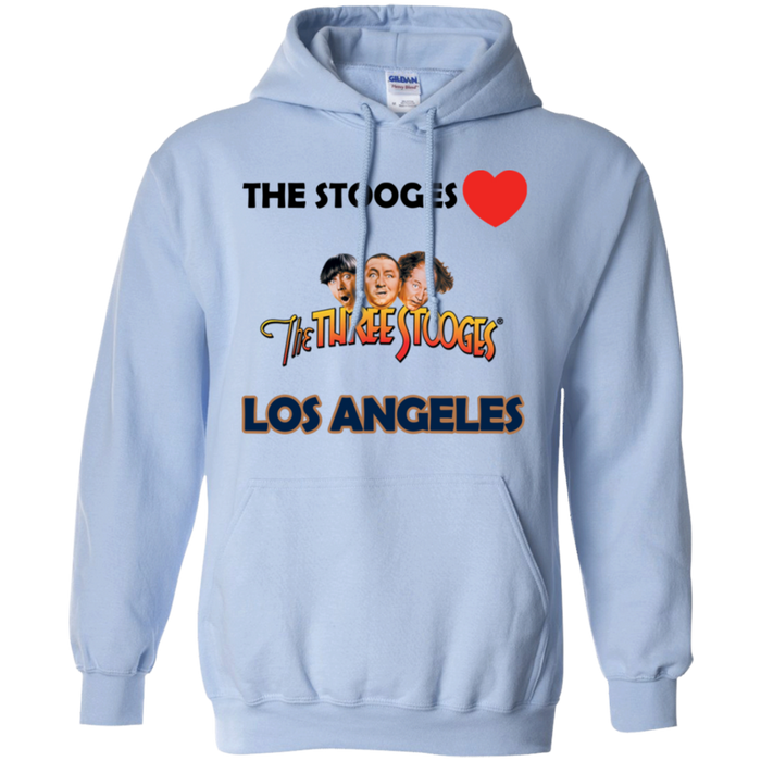 Three Stooges Love Los Angeles Hoodie