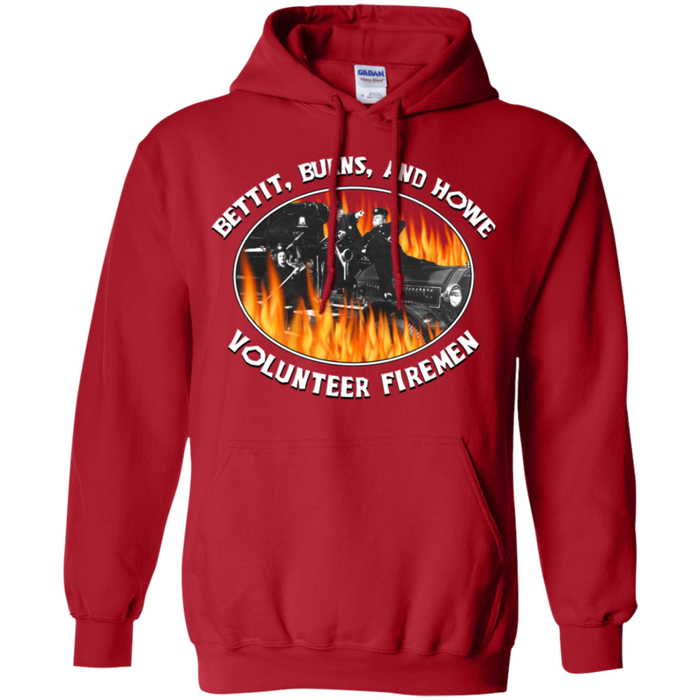 Three Stooges Pullover Hoodie Volunteer Firemen