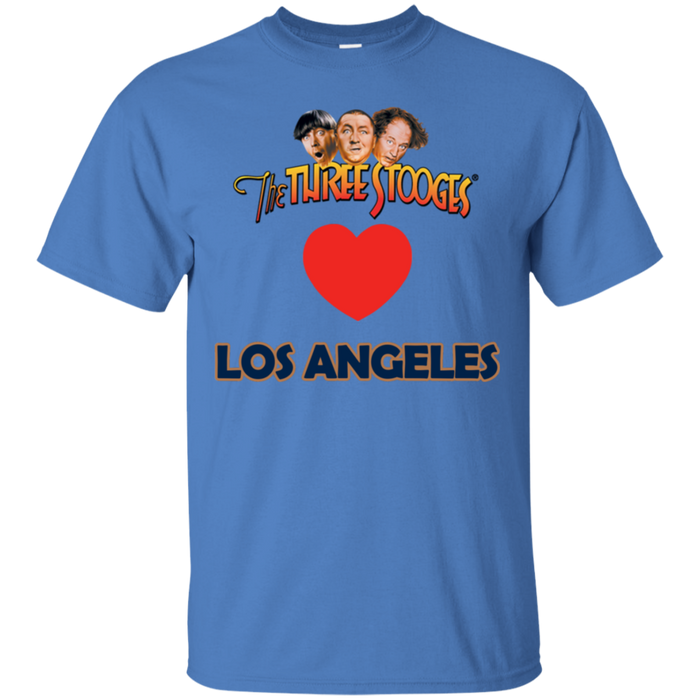 Three Stooges Love Los Angeles Heart T-Shirt