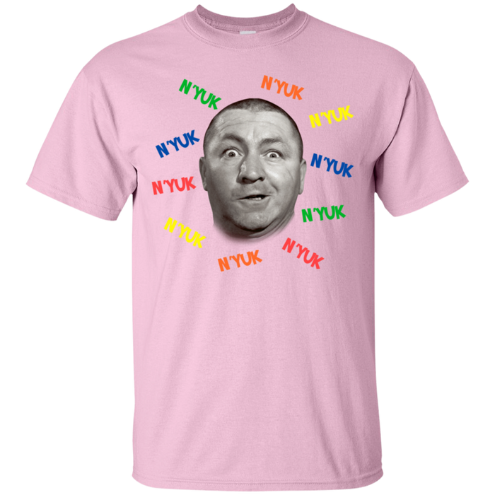 Three Stooges Curly Retro Nyuk T-Shirt