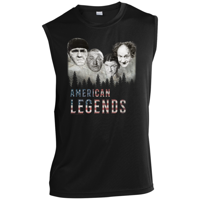 Three Stooges American Legends Sleeveless Performance Tee