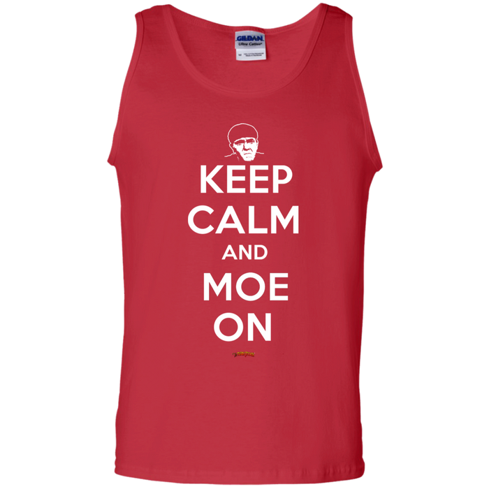 Three Stooges Keep Calm And Moe On Tank Top