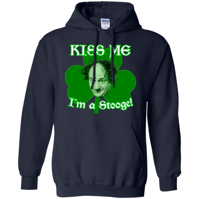 Three Stooges Kiss Me I'm A Stooge Hoodie