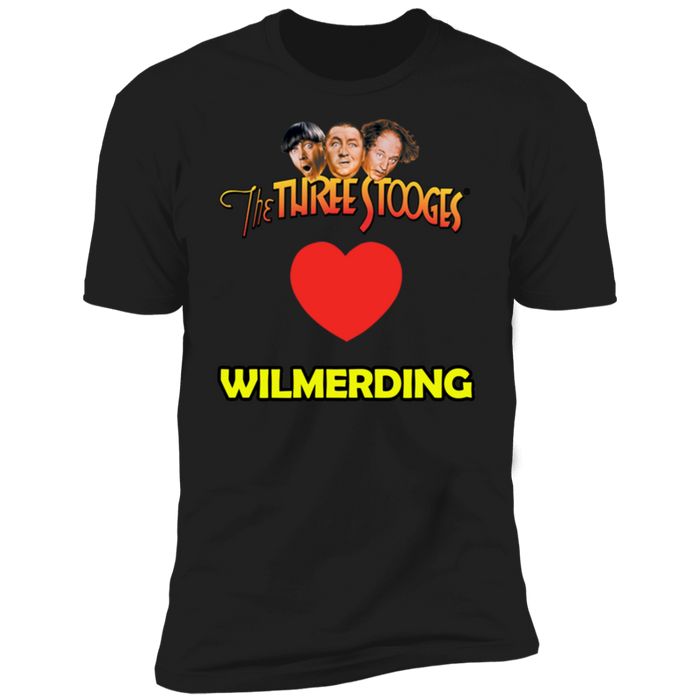 Three Stooges Love Wilmerding Premium Short Sleeve T-Shirt