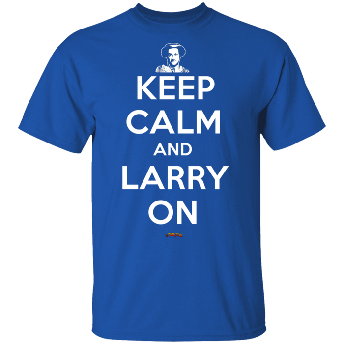 Three Stooges Keep Calm And Larry On T-Shirt