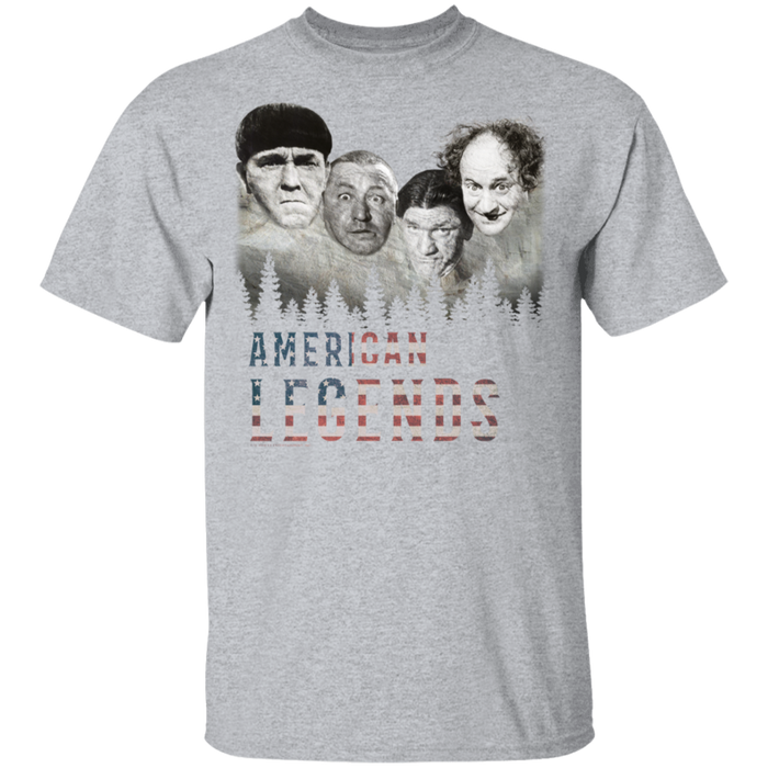 Three Stooges American Legends Youth Kids 100% Cotton T-Shirt