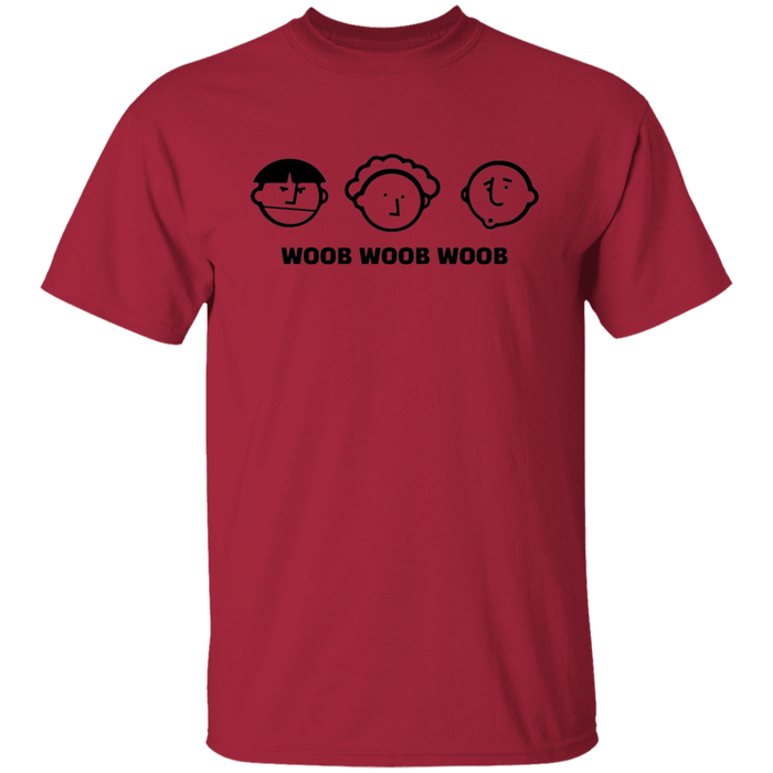Three Stooges Woob Woob Woob Cartoon T-Shirt
