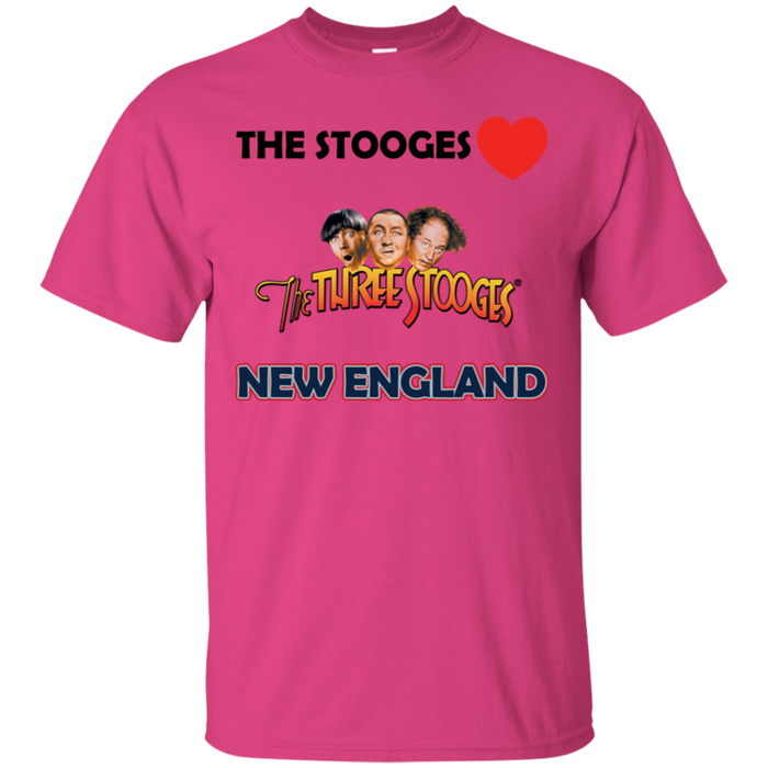 Three Stooges Love New England T-Shirt