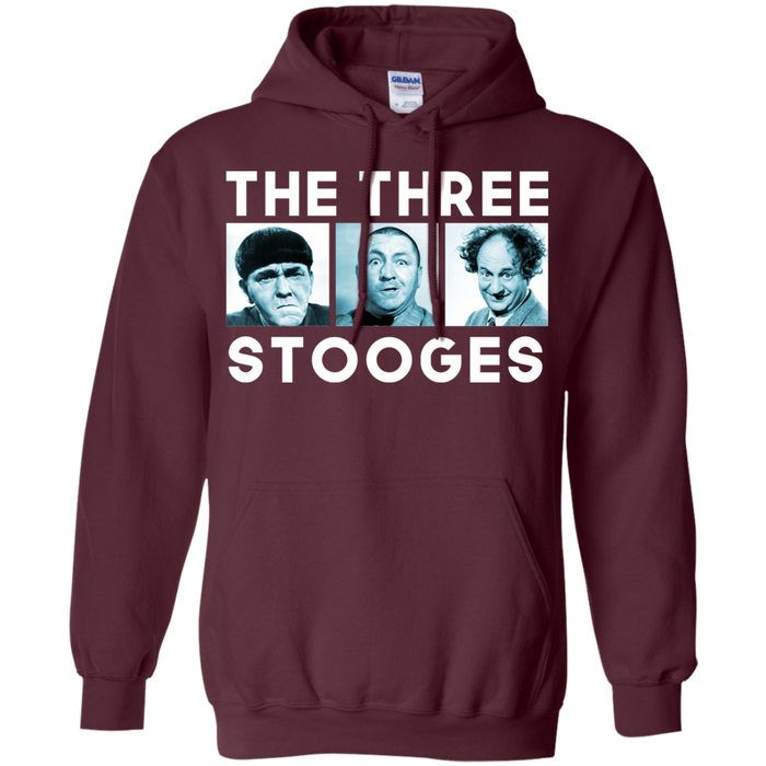 Three Stooges Three Squares Hoodie