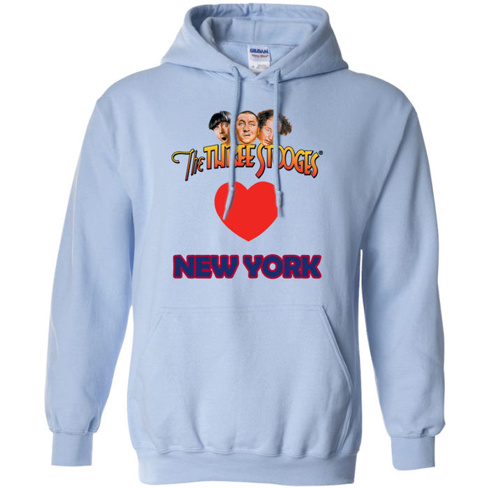 Three Stooges Love New York Heart Hoodie
