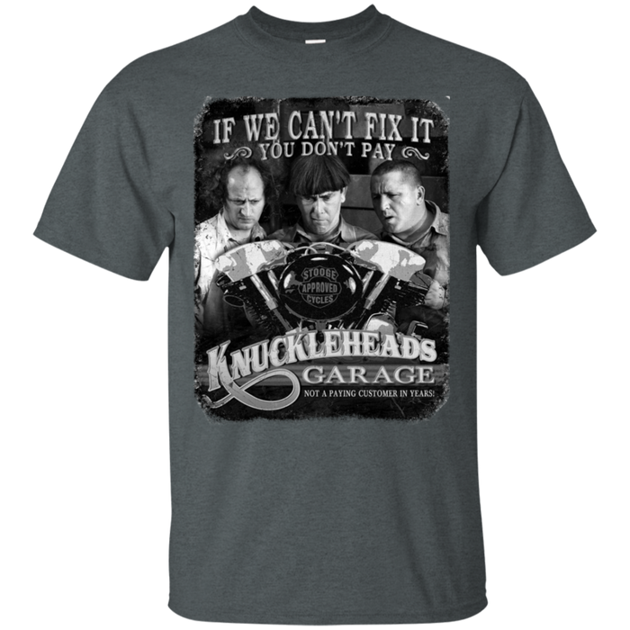 Three Stooges T-Shirt Knuckleheads Garage