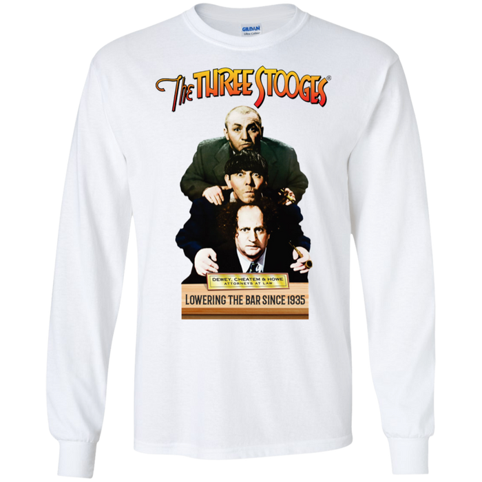 Three Stooges Dewey, Cheatem, & Howe Long Sleeve T-Shirt — The Three ...