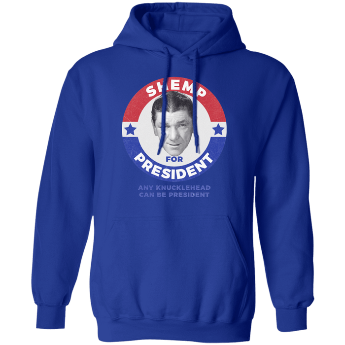 Three Stooges Shemp For President Pullover Hoodie