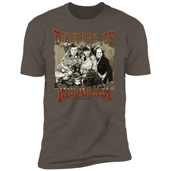 Three Stooges Dictators Of Moronica Premium Short Sleeve T-Shirt