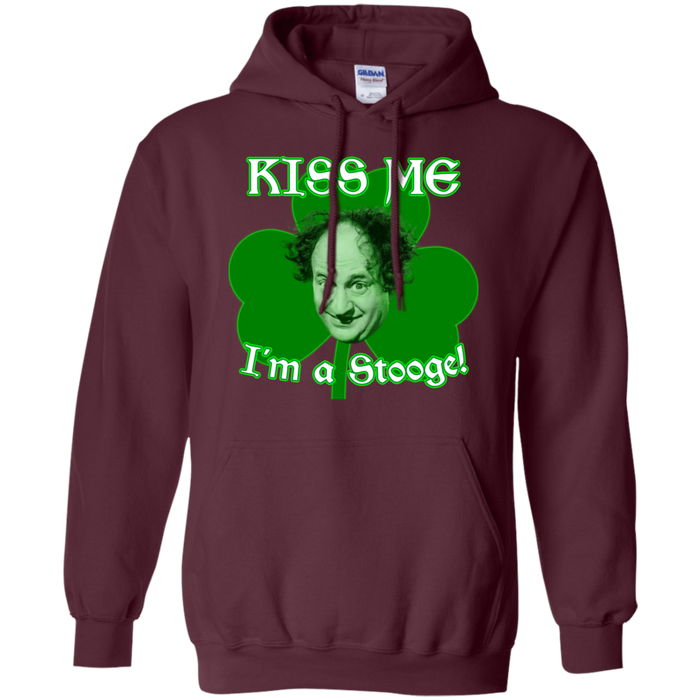 Three Stooges Kiss Me I'm A Stooge Hoodie