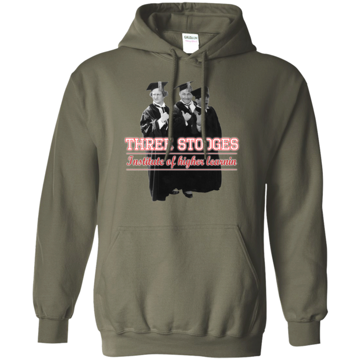 Three Stooges Higher Learning Pullover Hoodie