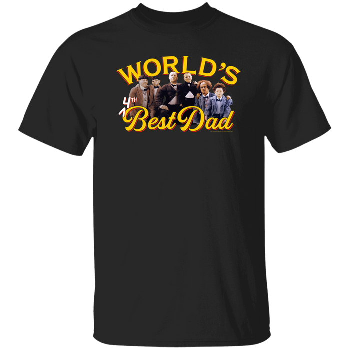 Three Stooges World's Best Dad T-Shirt