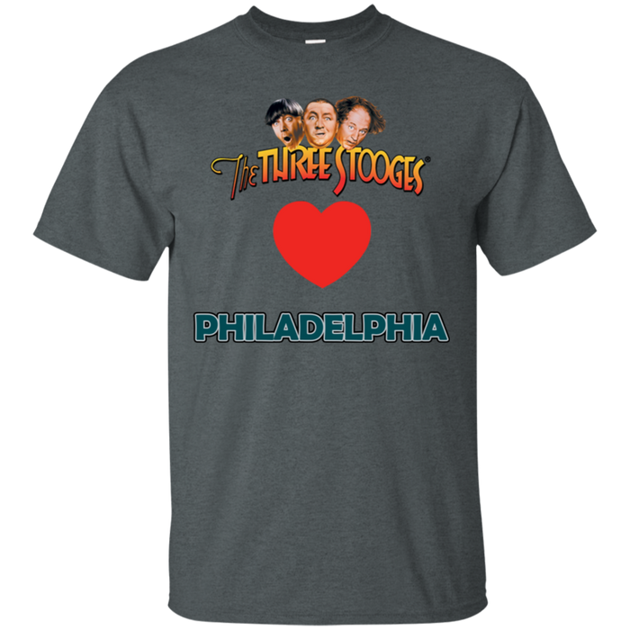 Three Stooges Love Philadelphia Heart T-Shirt